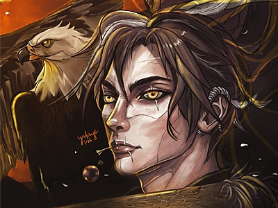 Aeron the Eagle Oracle