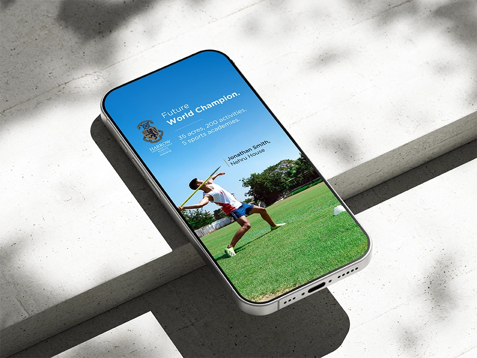 Harrow School Google ads