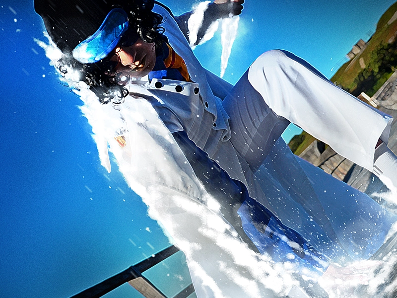 Aokiji cosplay photo editing