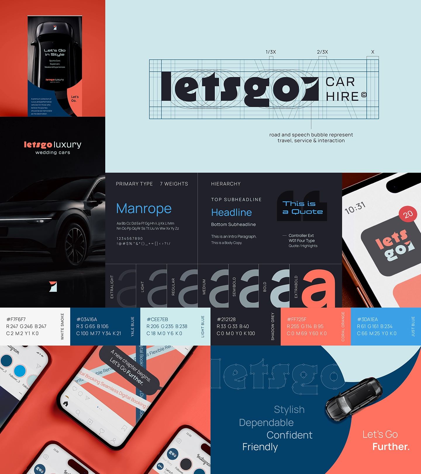 Let’s Go Car Hire Brand Guide