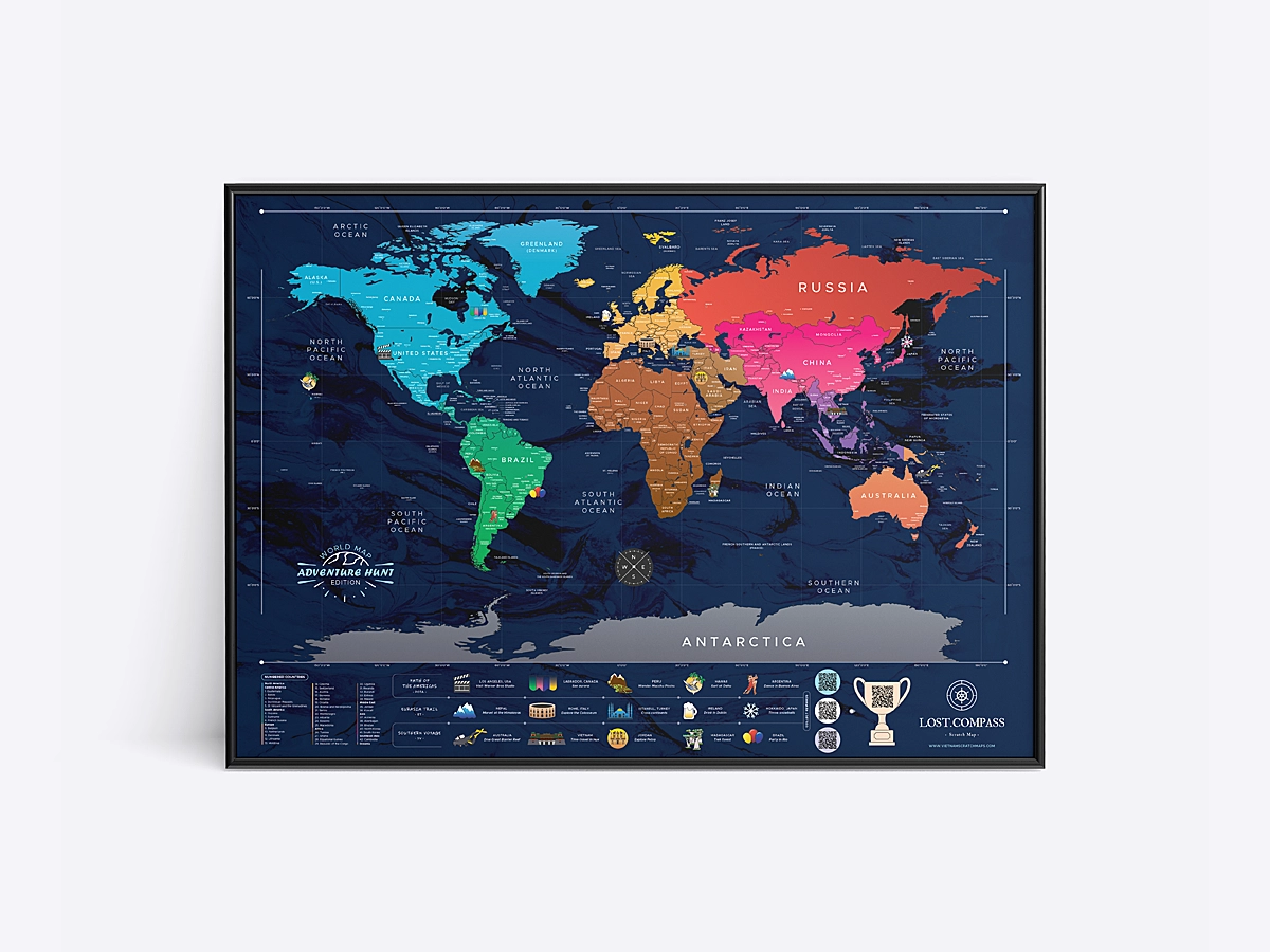 World Scratch Map